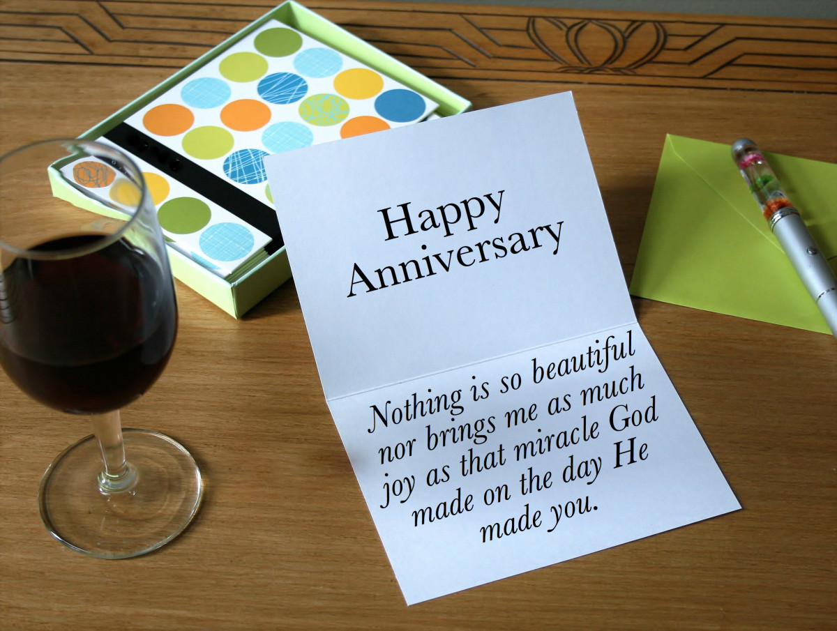 Christian Anniversary Wishes and Verses to Write in a Card Holidappy