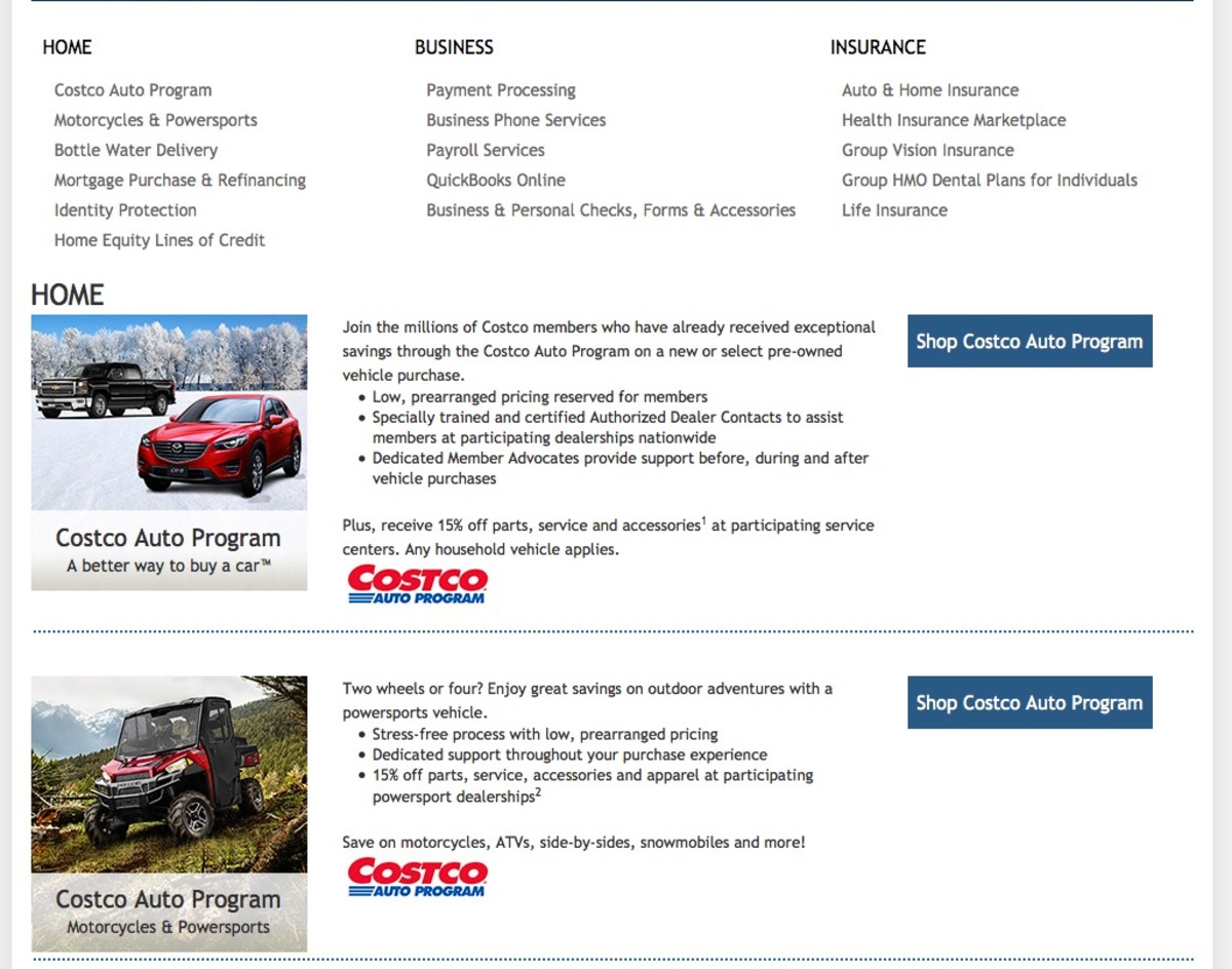 Costco Mexican Insurance Online Financial Report