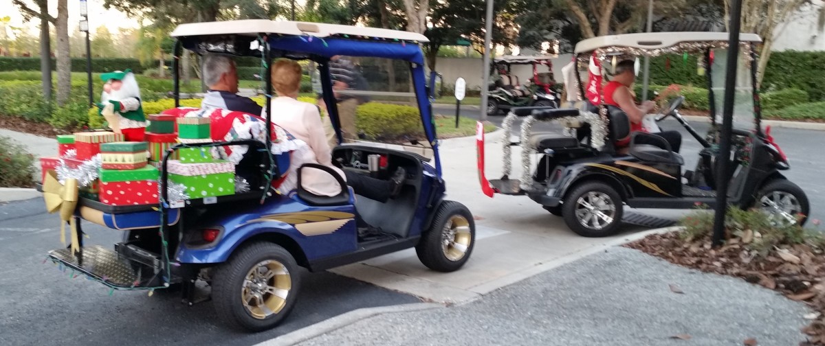 How to Decorate a Golf Cart for Christmas Holidappy