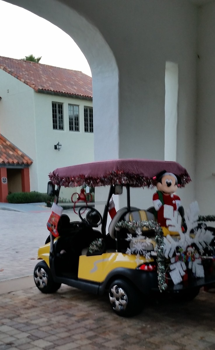Golf Cart Christmas Lights How to Decorate a Golf Cart for Christmas Holidappy