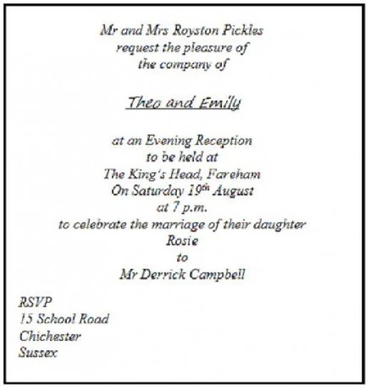 Wedding Invitation Etiquette Guide hubpages