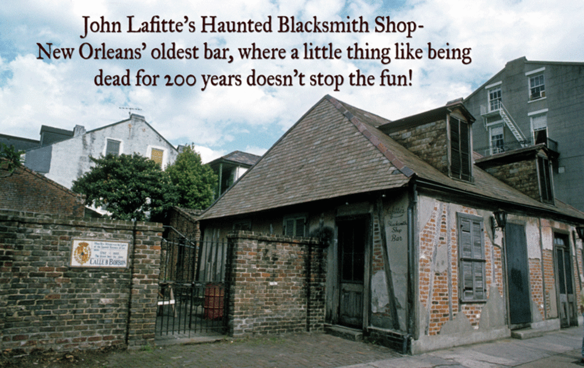 New Orleans Haunted History Jean Lafitte's Blacksmith Shop HubPages