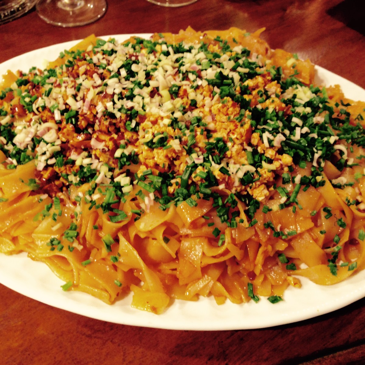 Recipe for Pancit Sotanghon the Slippy and Yummy Philippine Glass