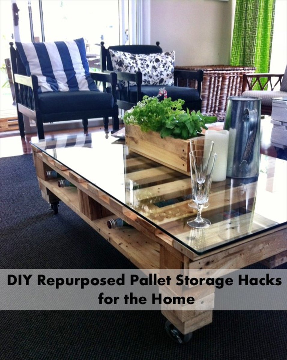 DIY Repurposed Pallet Storage Hacks for the Home Dengarden