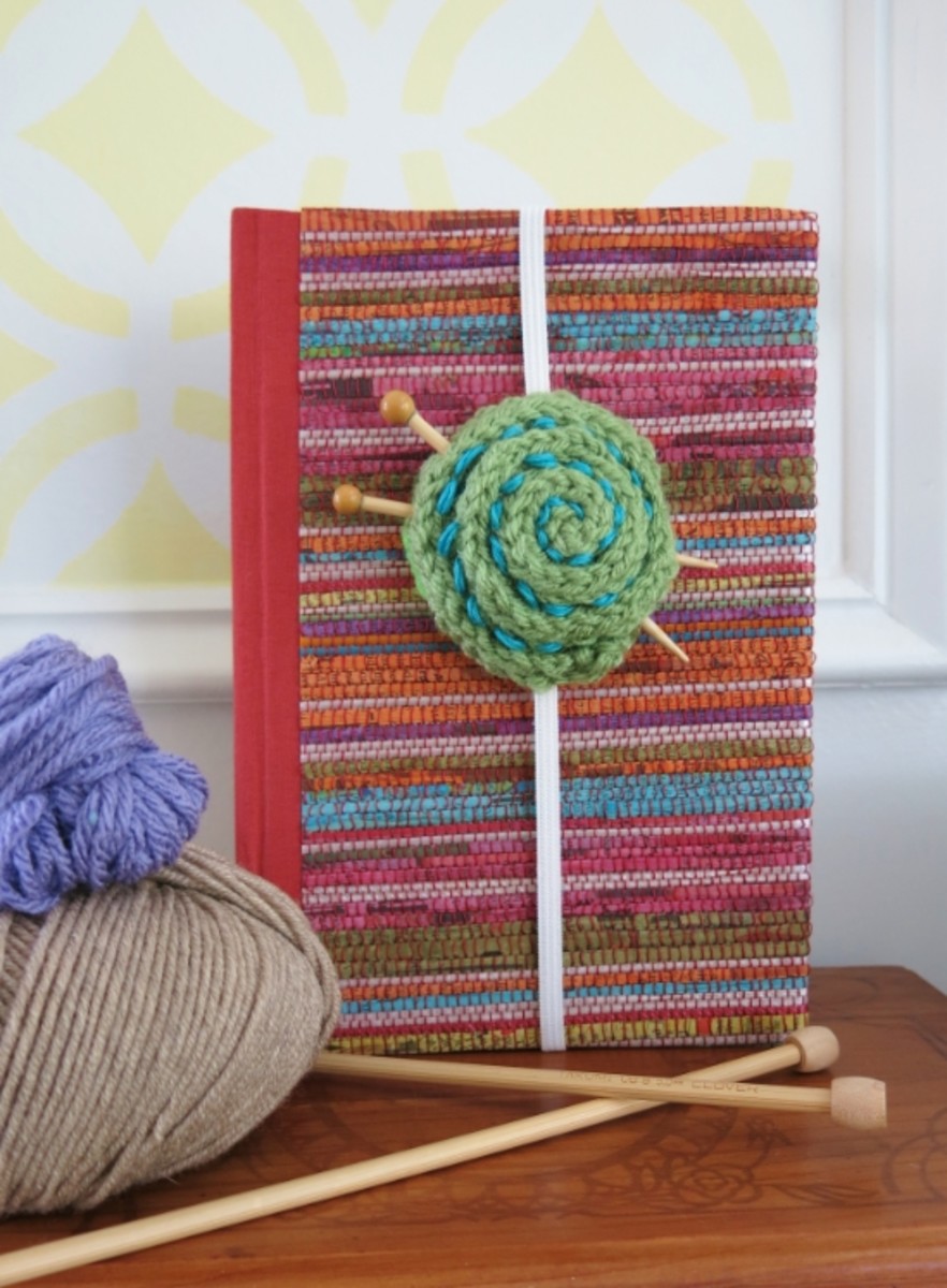 Free Knitting Pattern for an Easy Yarn Ball Bookmark