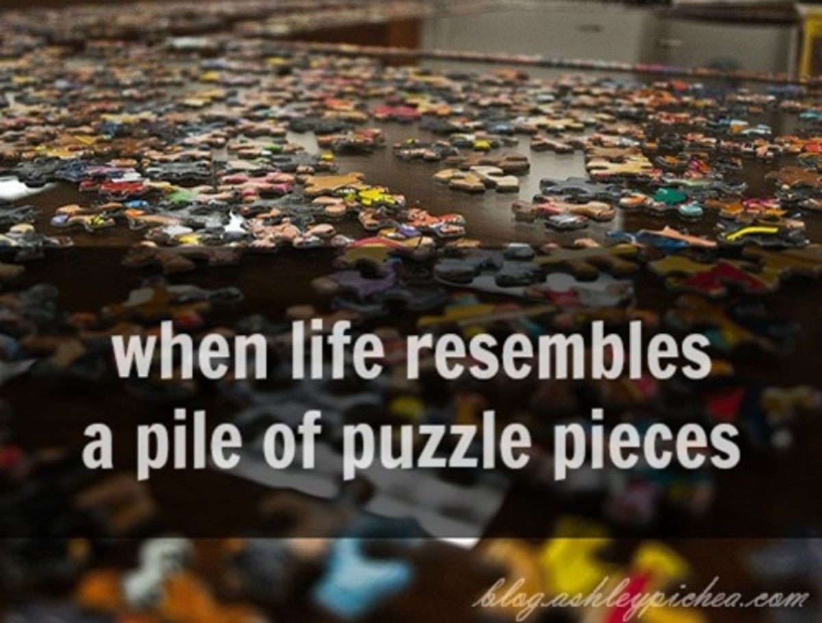 Life is like a Jigsaw Puzzle Look to the Bible for the Missing Peace
