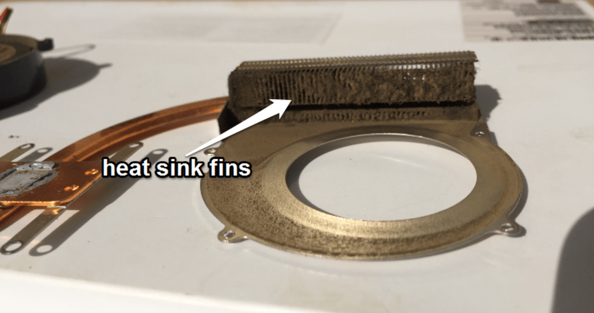How to Clean Laptop Fan and Heat Sink Fins HubPages