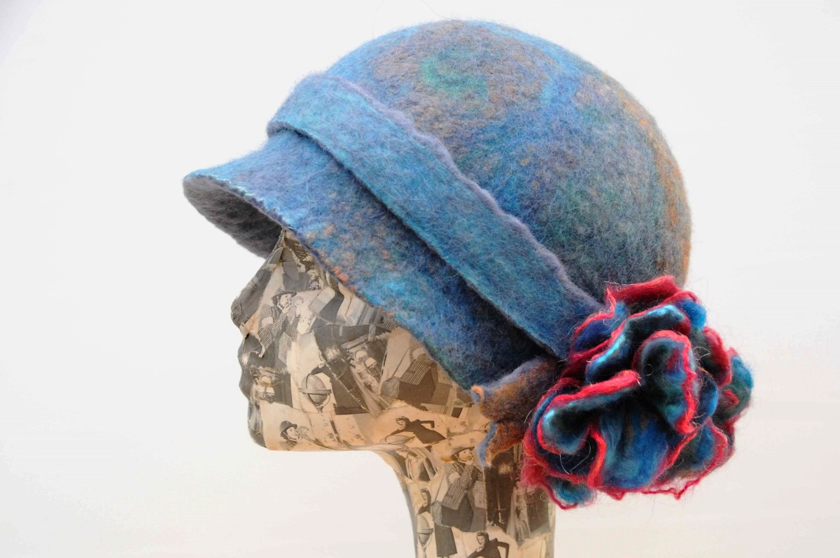 How to Make a 4D WetFelted Flower