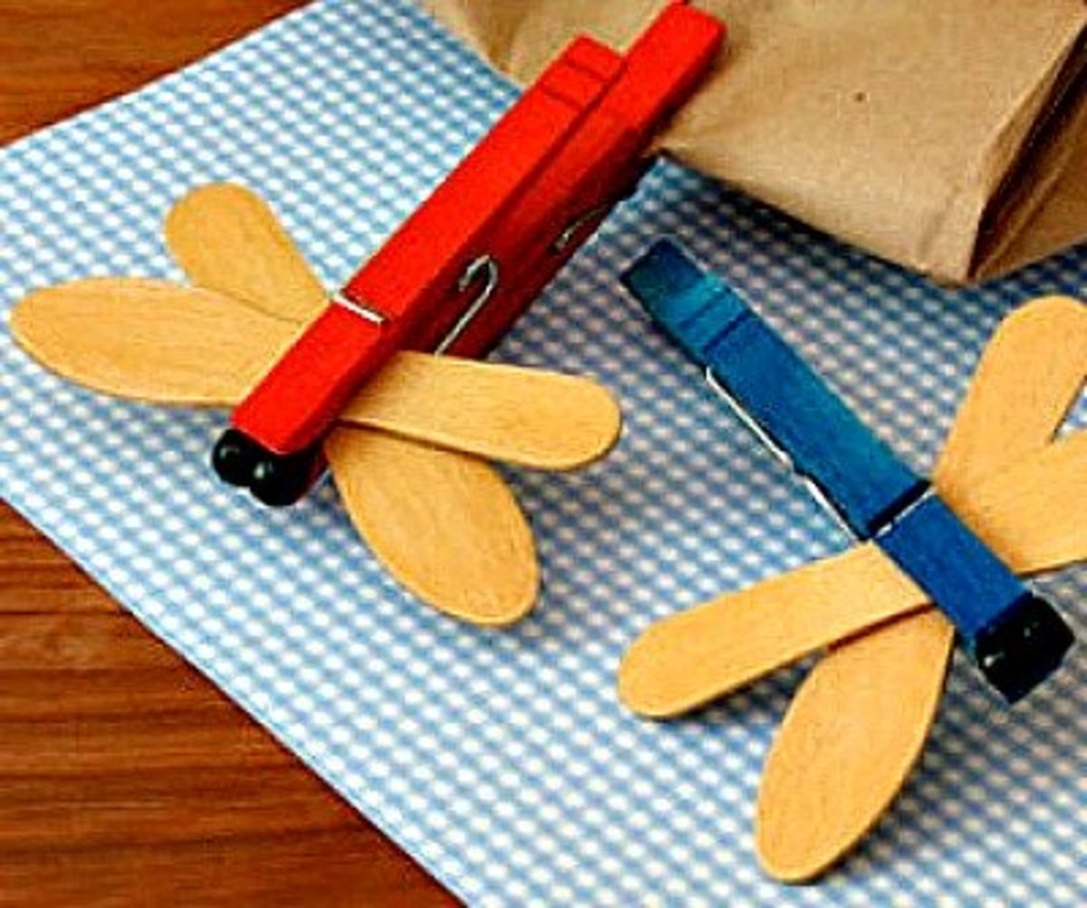 26 Beautiful Dragonfly Craft Ideas