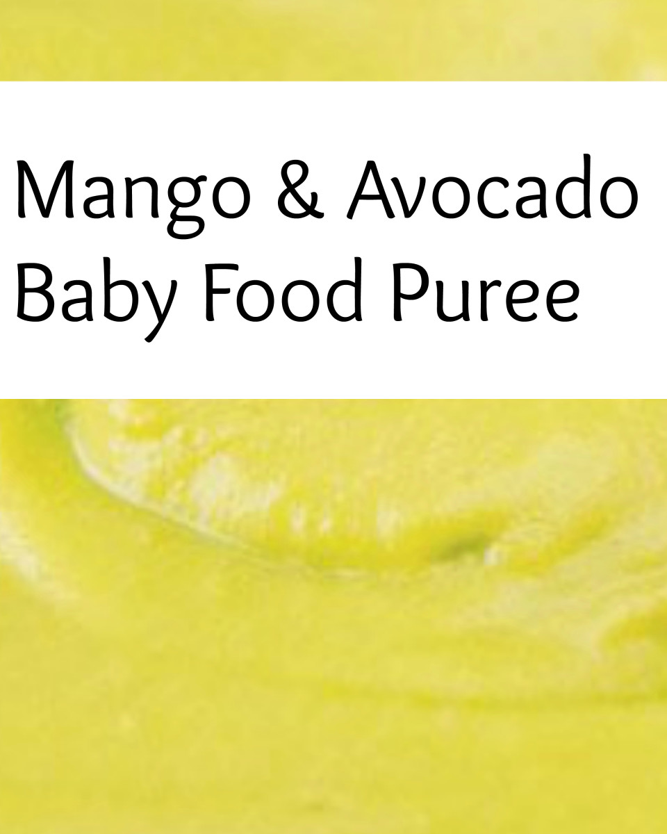 Easy Mango Avocado Baby Food Puree Recipe Delishably