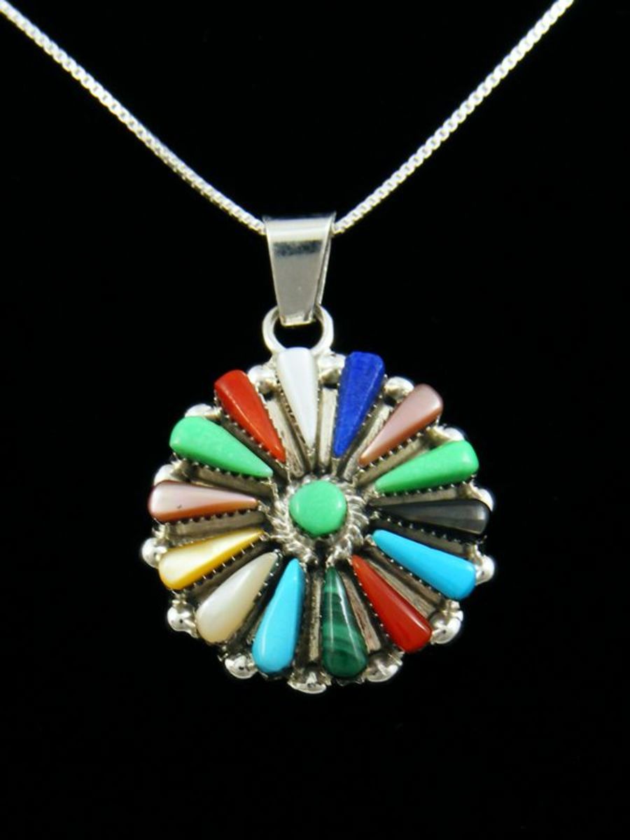 Zuni Native American silver jewelry Bellatory