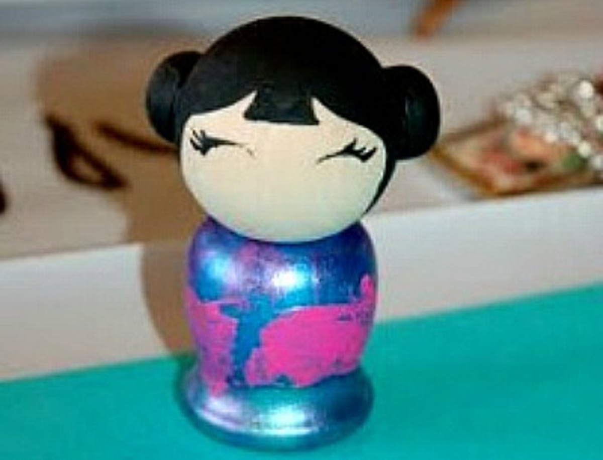 18 Kokeshi Doll Craft Ideas