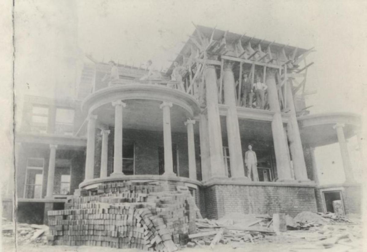 The Terry House on the Hill, or the Doc Woodson Home in Poteau
