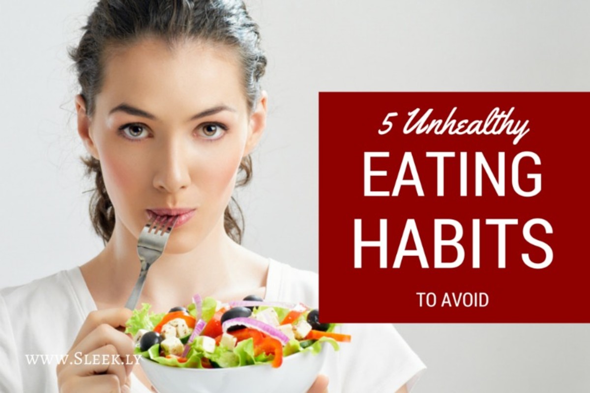 Avoiding unhealthy eating Habits
