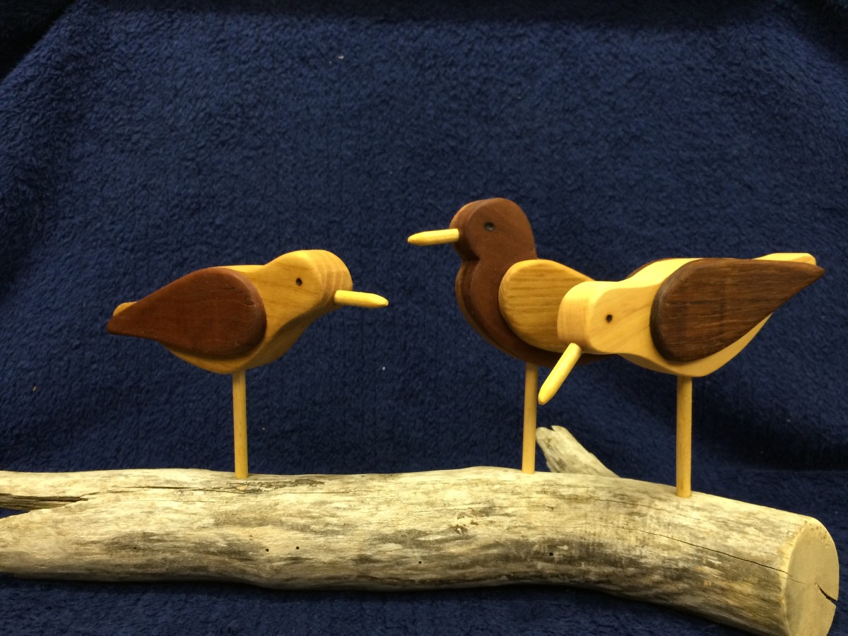 How to Make a Shorebird Silhouette Decoy Rustic Handcrafted Folk Art