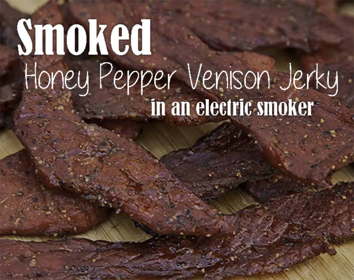 Smoked Honey Pepper Venison Jerky in an Electric Smoker HubPages