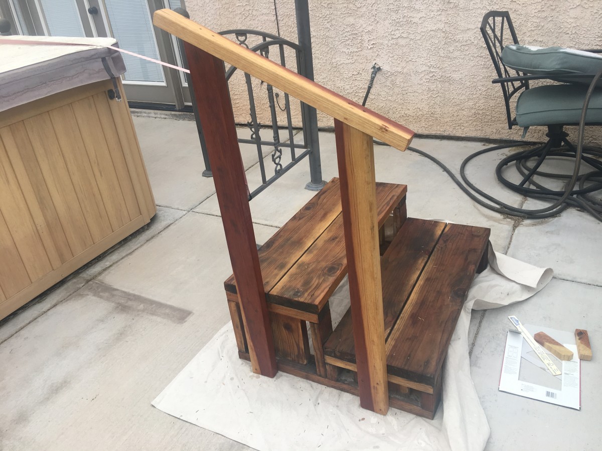 How To Build Wooden Steps For Hot Tub at Dale Dillard blog