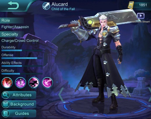 Mobile Legend Alucard Build Mobile Legend