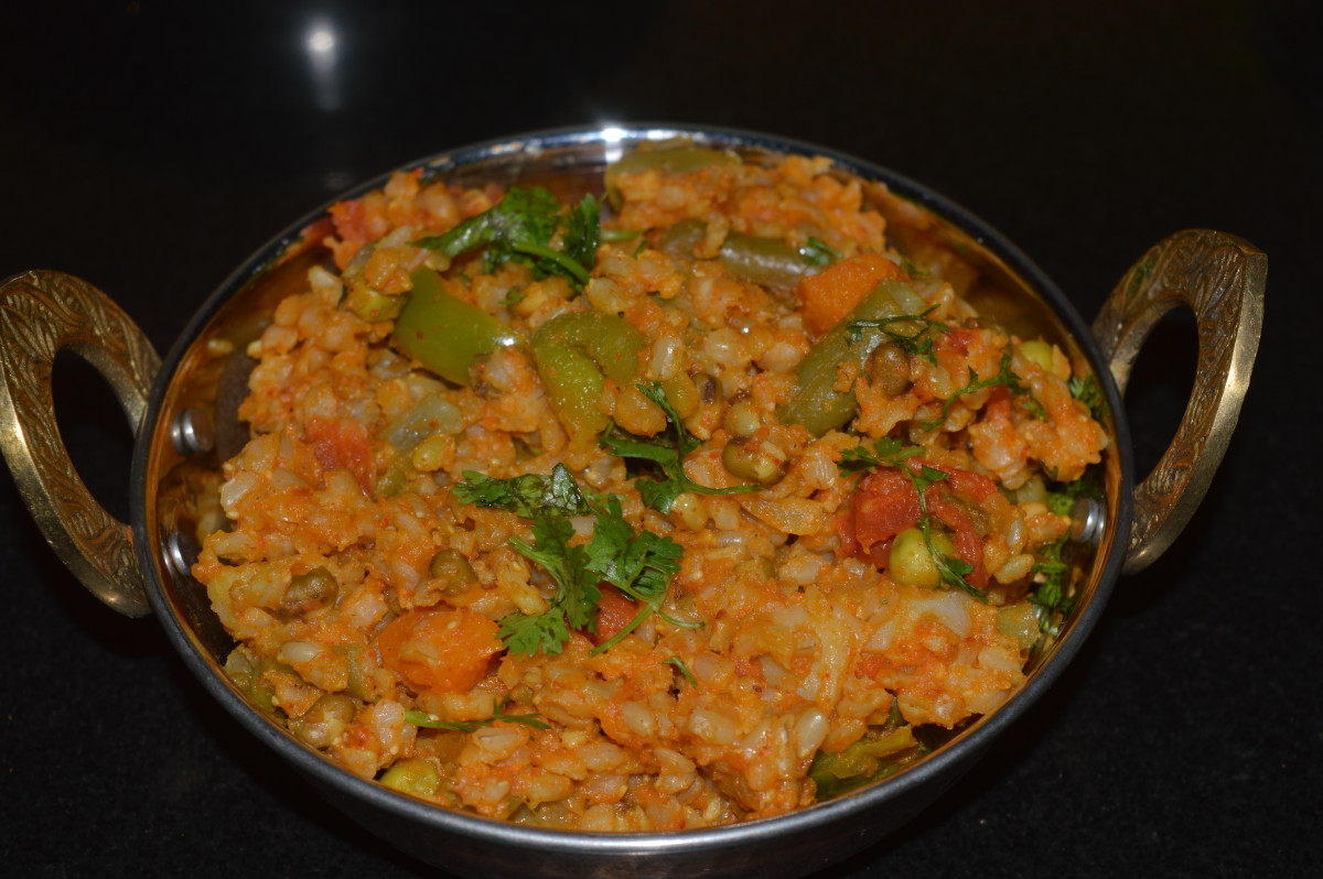 DiabetesFriendly Spicy Brown Rice and Mung Bean Sprouts Delishably