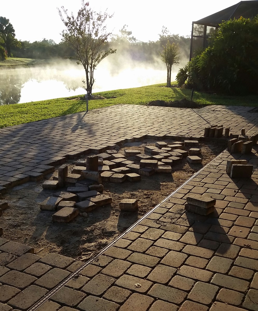 Replacing Pavers With Concrete Dengarden