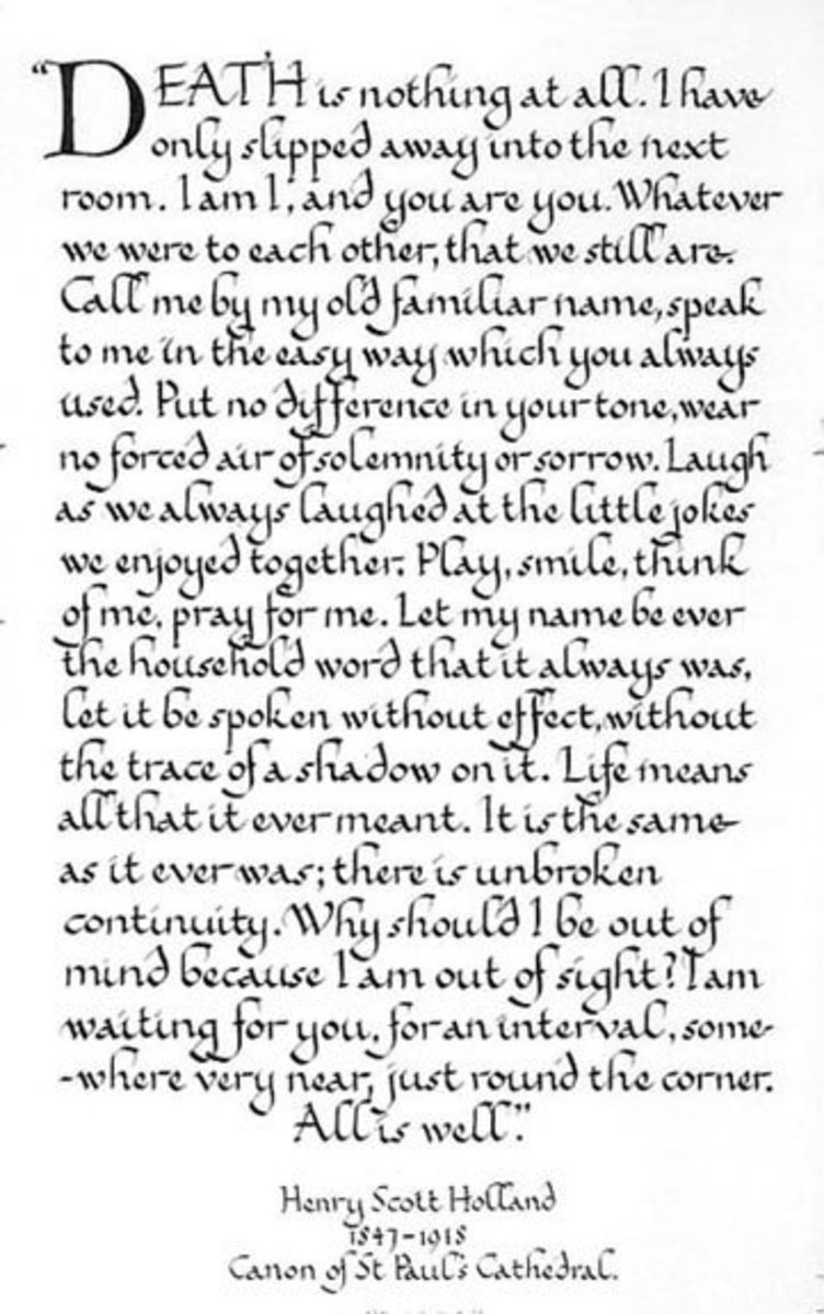 Quotes and Poems about Death, Grieving, and Healing Holidappy