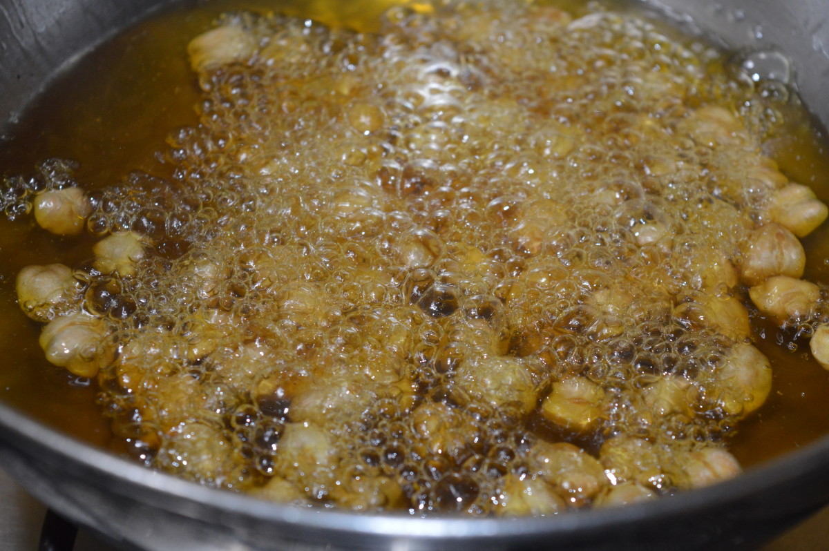 How to Make Spicy Fried Chickpeas (Garbanzo Bean Snacks) Delishably