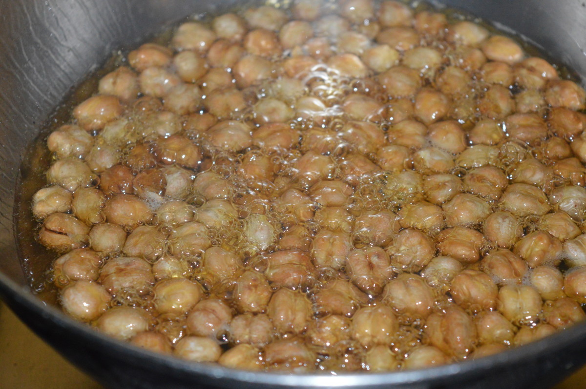How to Make Spicy Fried Chickpeas (Garbanzo Bean Snacks) Delishably