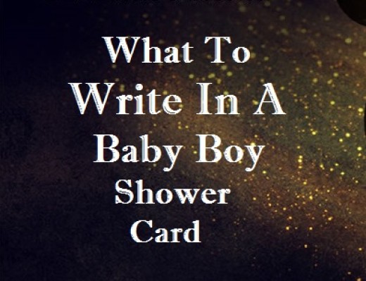 Baby Shower Messages—What to Write in a Baby Boy Card HubPages