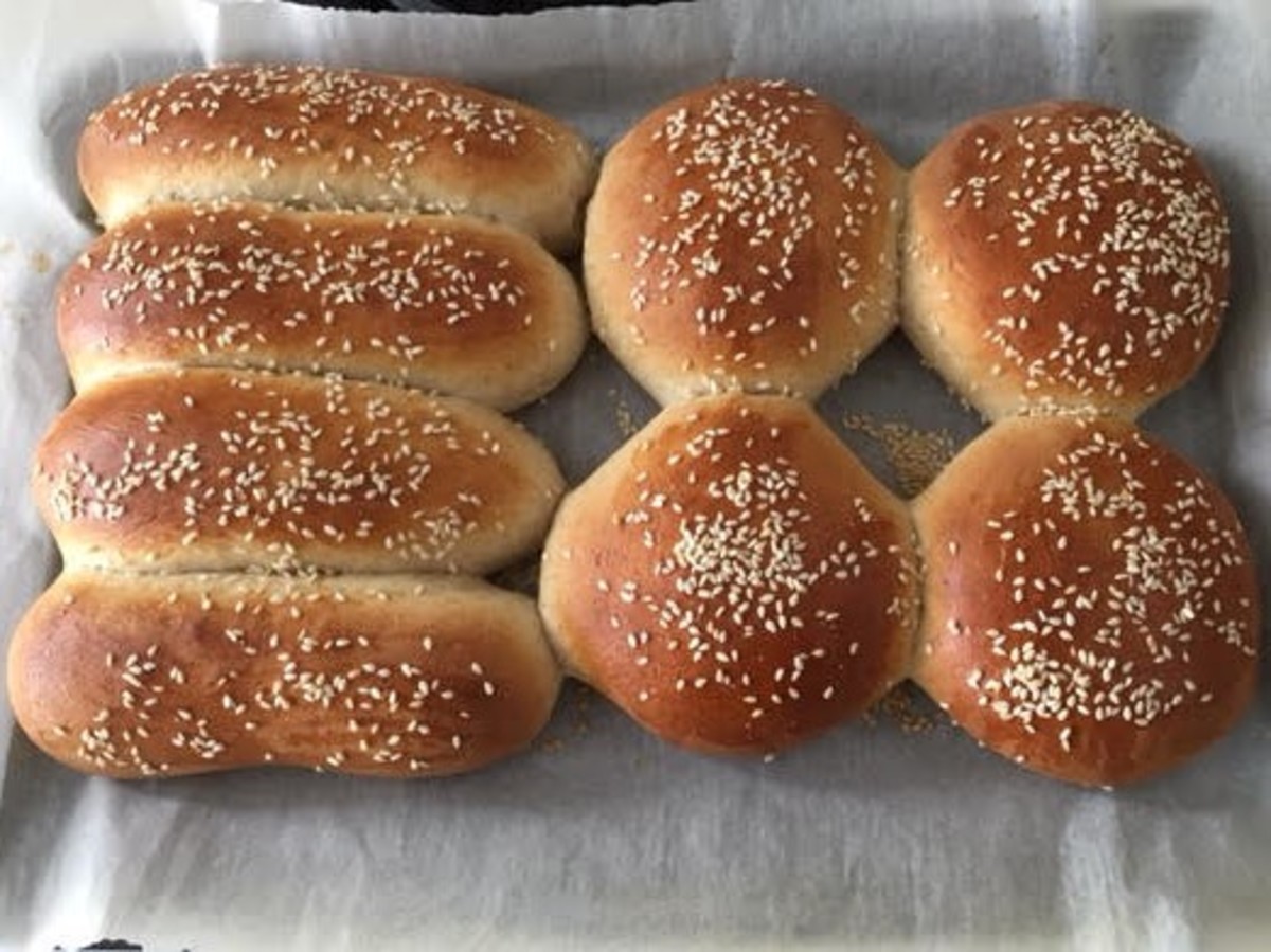 How to Make Whole Wheat Hamburger and Hotdog Buns From Scratch Delishably