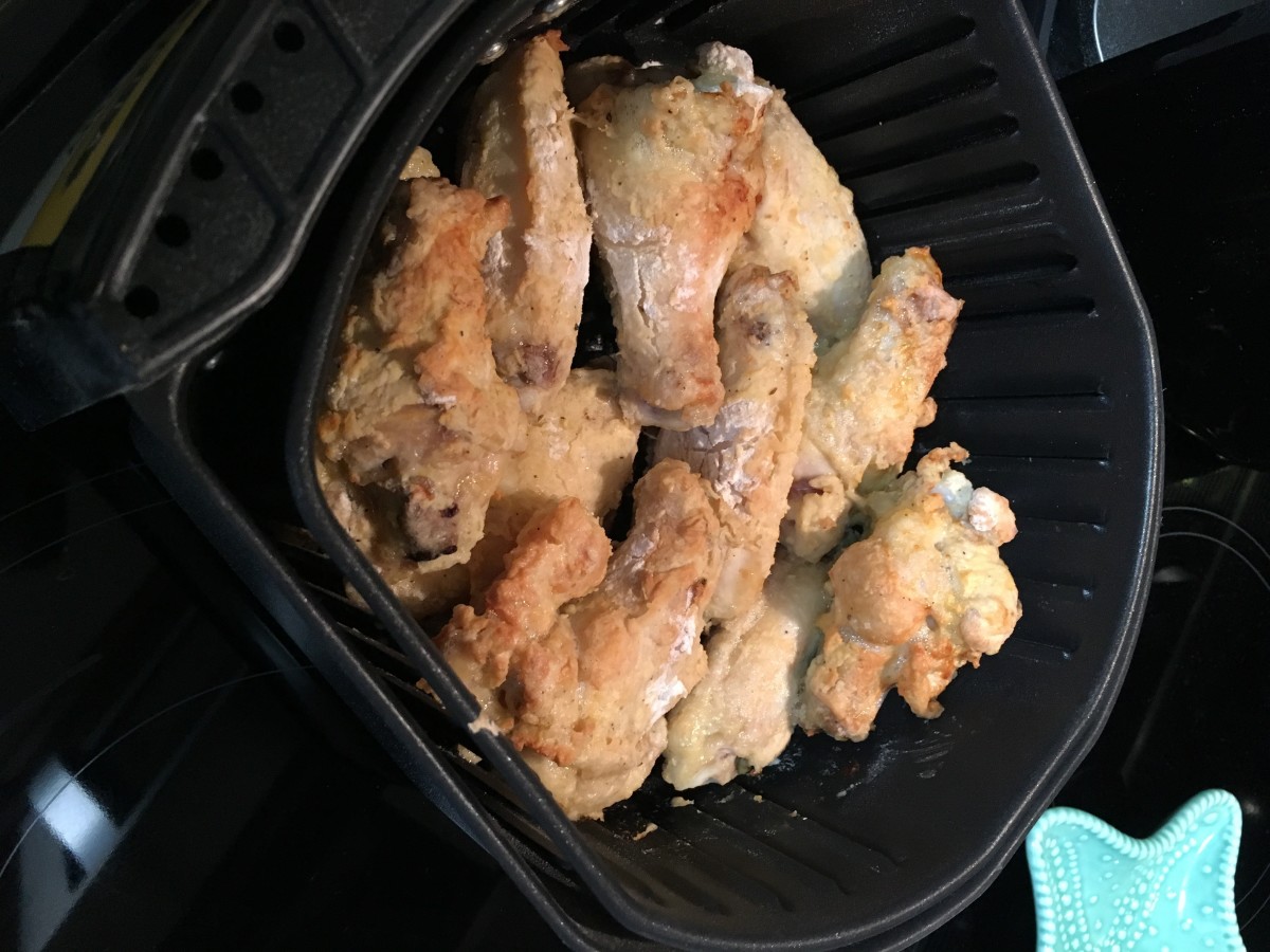 AirFryer Chicken Wings Delishably