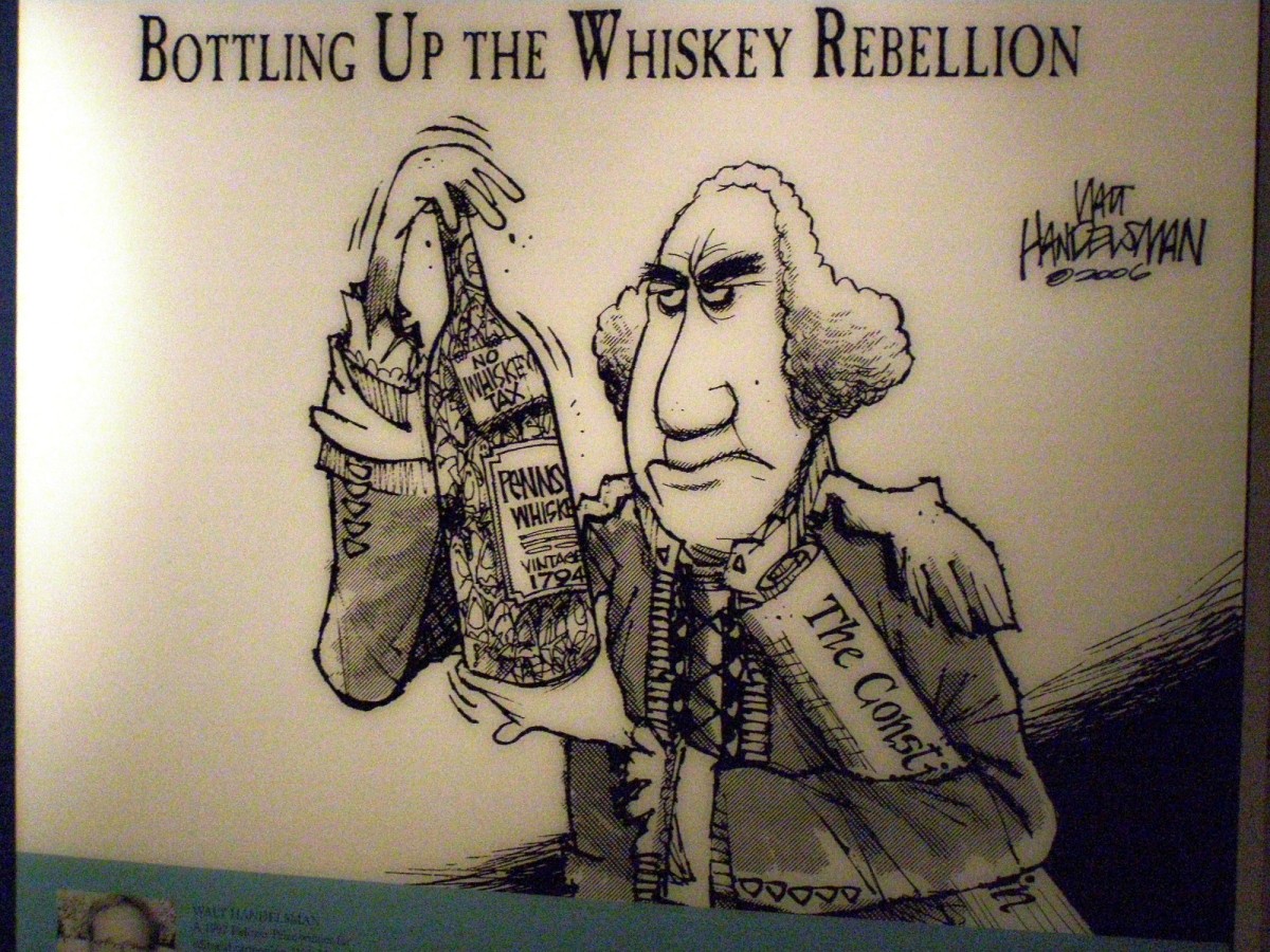 Washington and the Whiskey Rebellion Owlcation