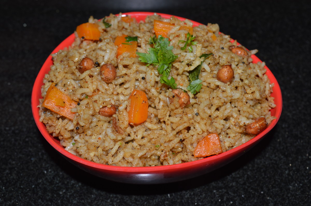 How to Make Puliyogare or Tamarind Rice Delishably