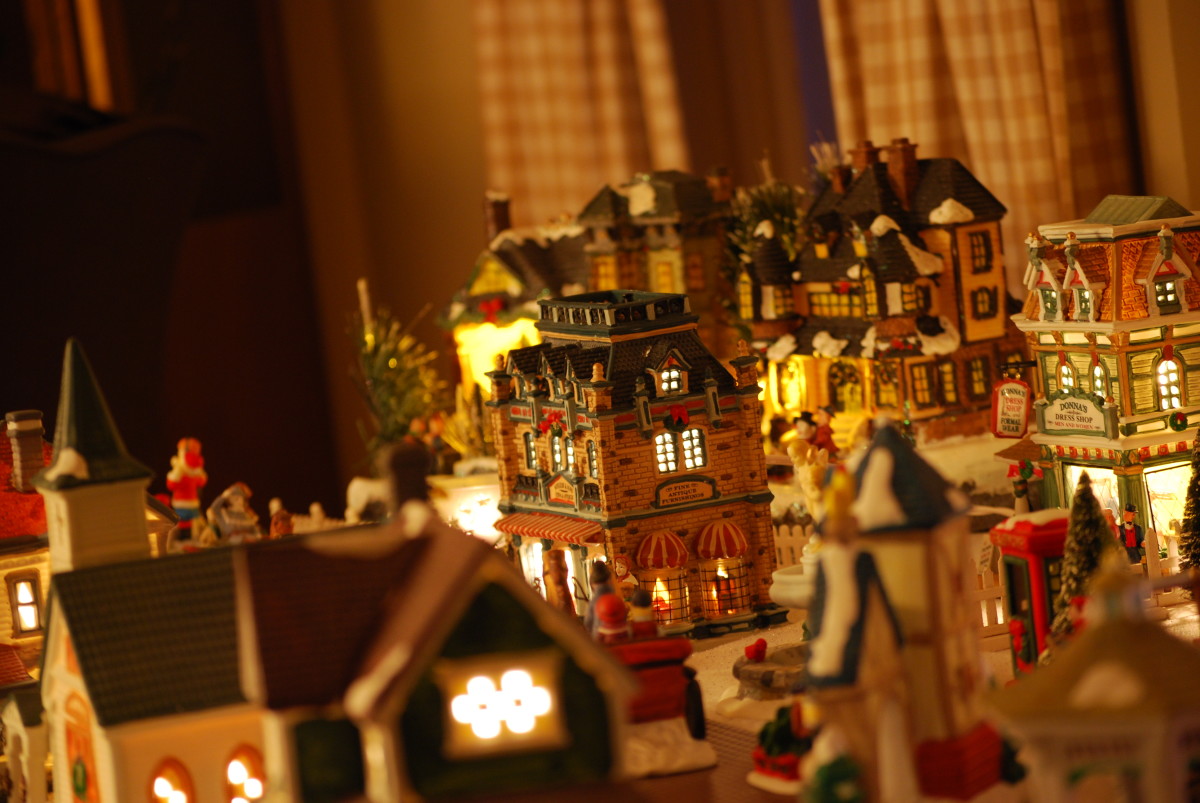 My Favorite Christmas Village Houses Holidappy