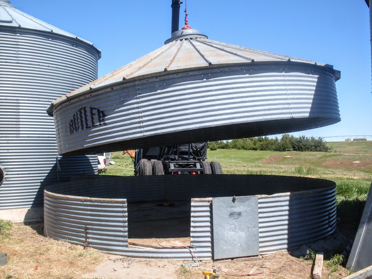 How to Disassemble a Grain Bin Picture Tutorial Dengarden