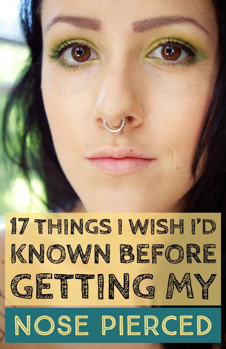 17 Things I Wish I’d Known Before I Got My Nose Pierced TatRing