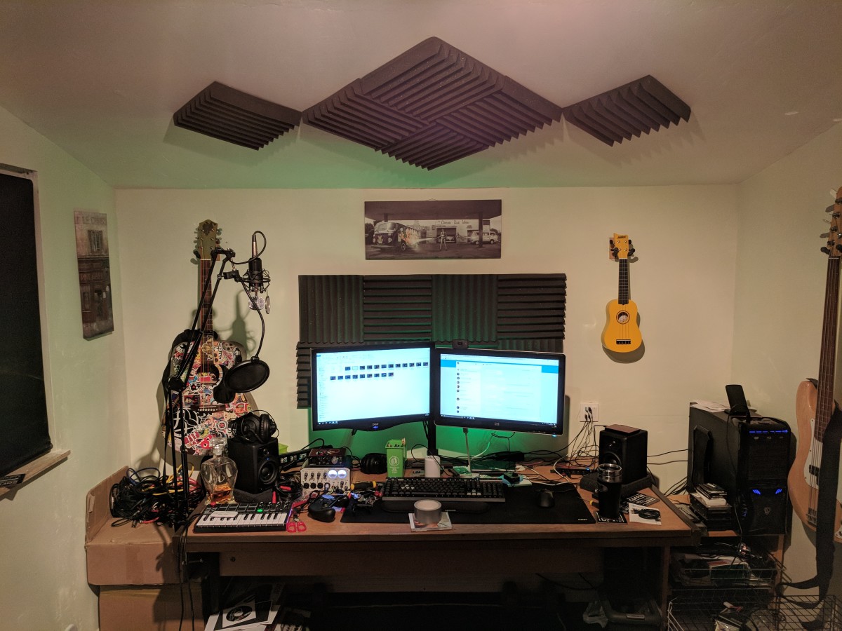How to Set Up a Simple Recording Studio at Home Spinditty