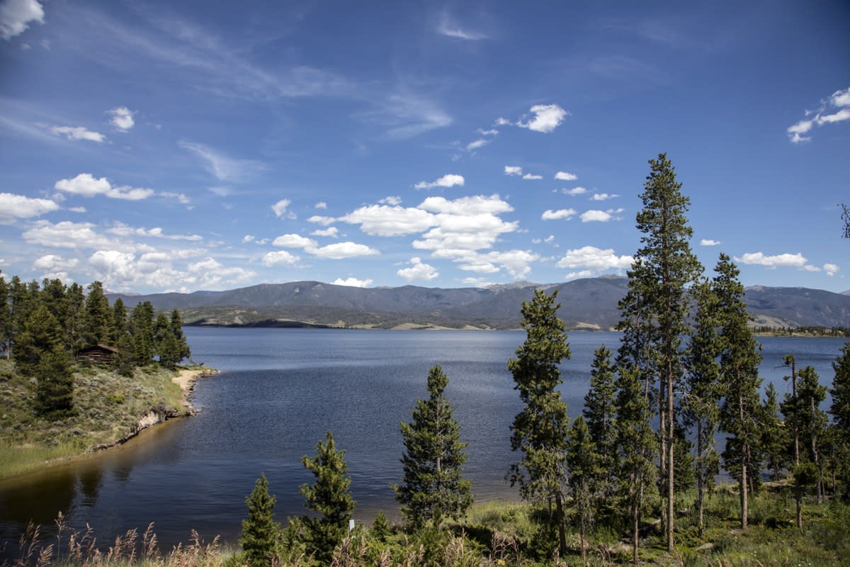 Photos of Grandlake Lodge and Lake Granby in Grand County Colorado