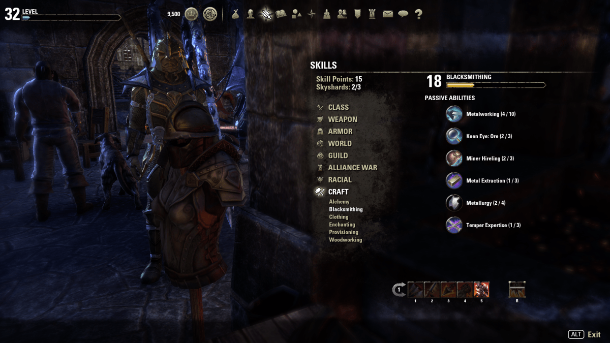 Elder Scrolls Online (ESO) Beginner's Crafting Guide LevelSkip