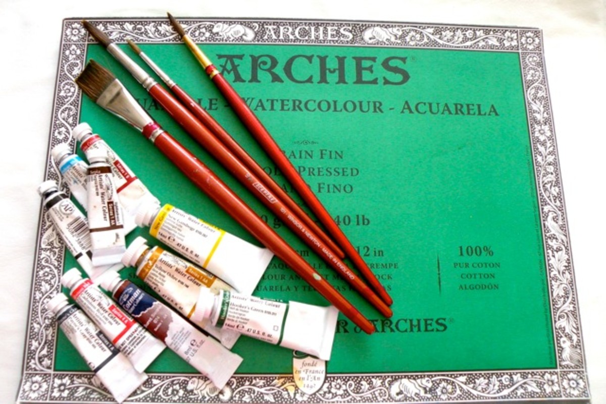 Beginner's Watercolor Painting Guide Supplies, Steps, and Techniques