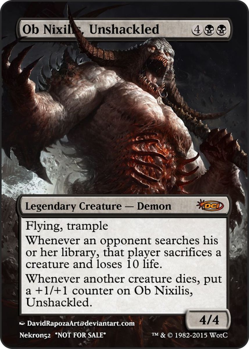 Top 10 Demons in Magic The Gathering (MTG) HobbyLark