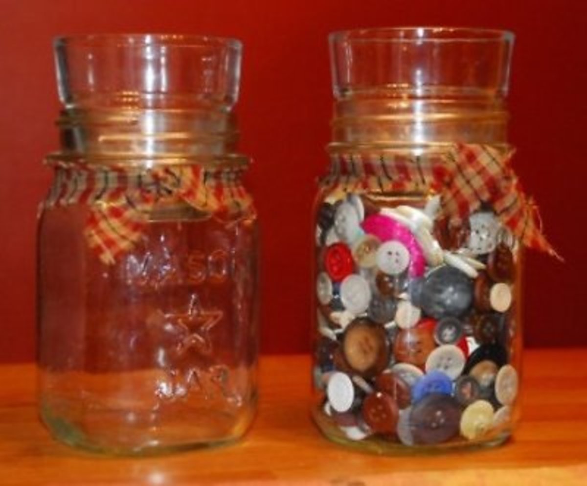 94 Outstanding Craft Projects Using Glass Jars