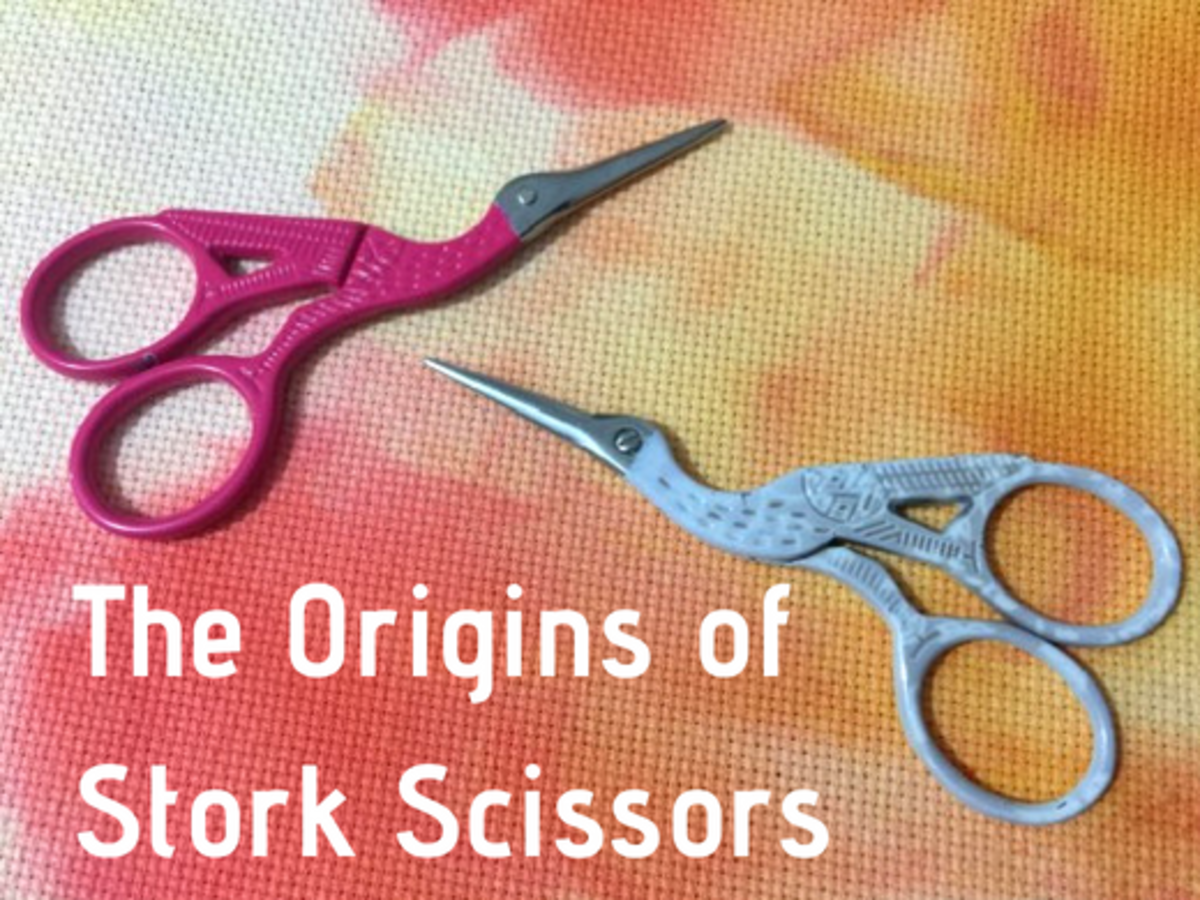 Why Are Embroidery Scissors Shaped Like Storks? HobbyLark