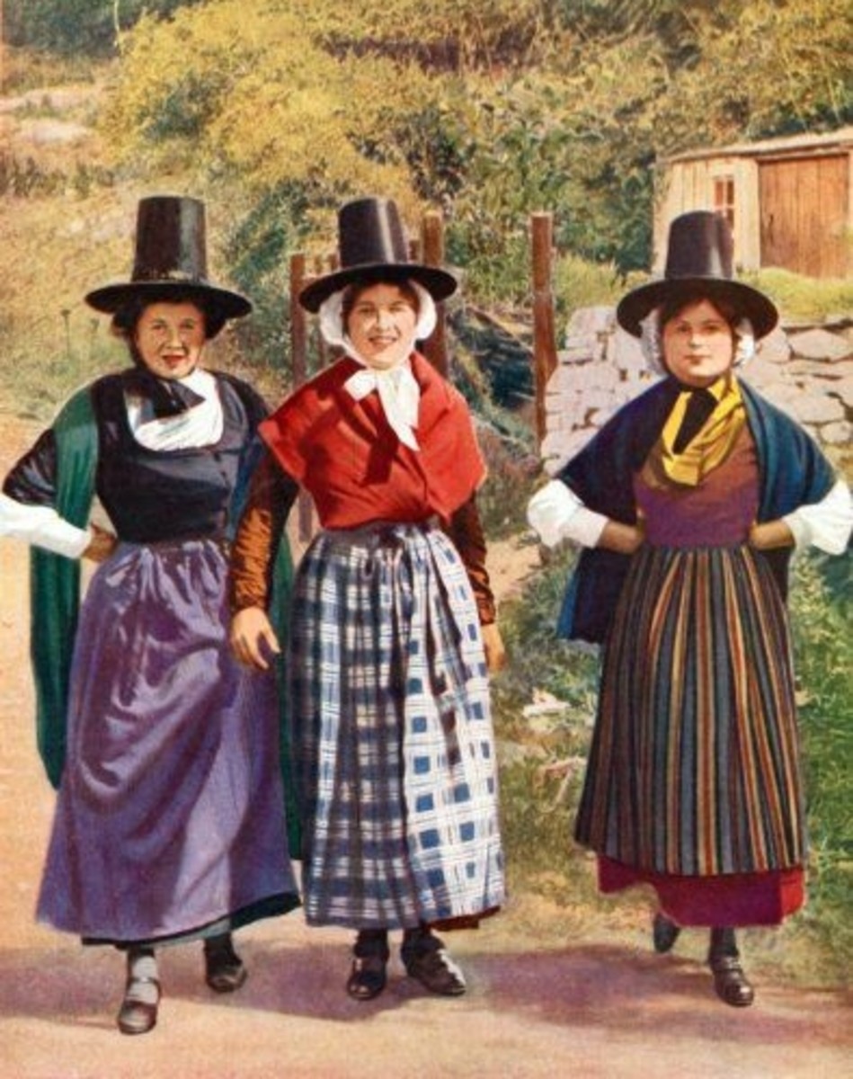Wales, Traditional Welsh National Dress HubPages
