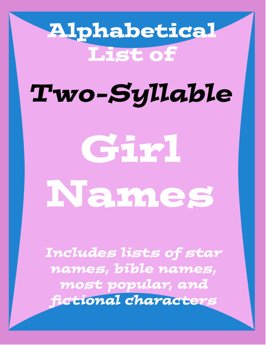 Popular TwoSyllable Baby Girl Names WeHaveKids