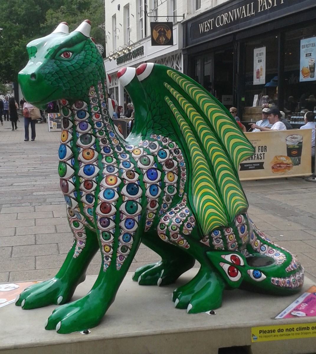 Dragons of Norwich, Norfolk Statues of 2015; History of the Snap