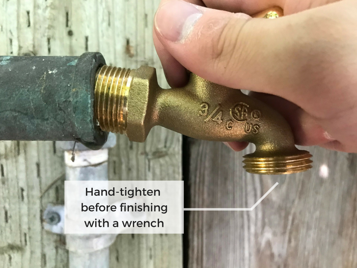 How to Replace a Leaky Outdoor Faucet or Water Spigot Dengarden
