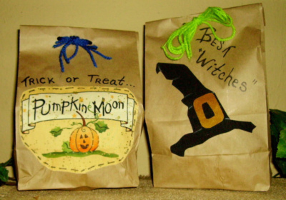 Halloween Brown Bag Treat Bags And 19 Treat Recipes Holidappy