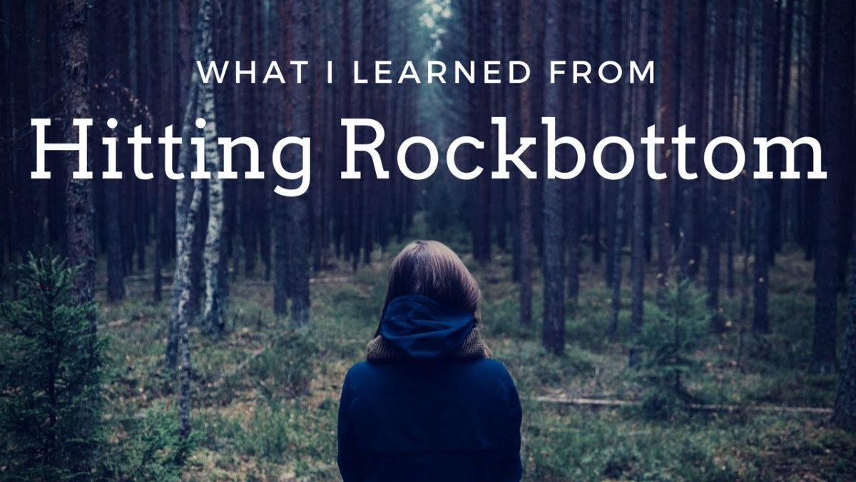 What I Learned From Hitting Rock Bottom RemedyGrove