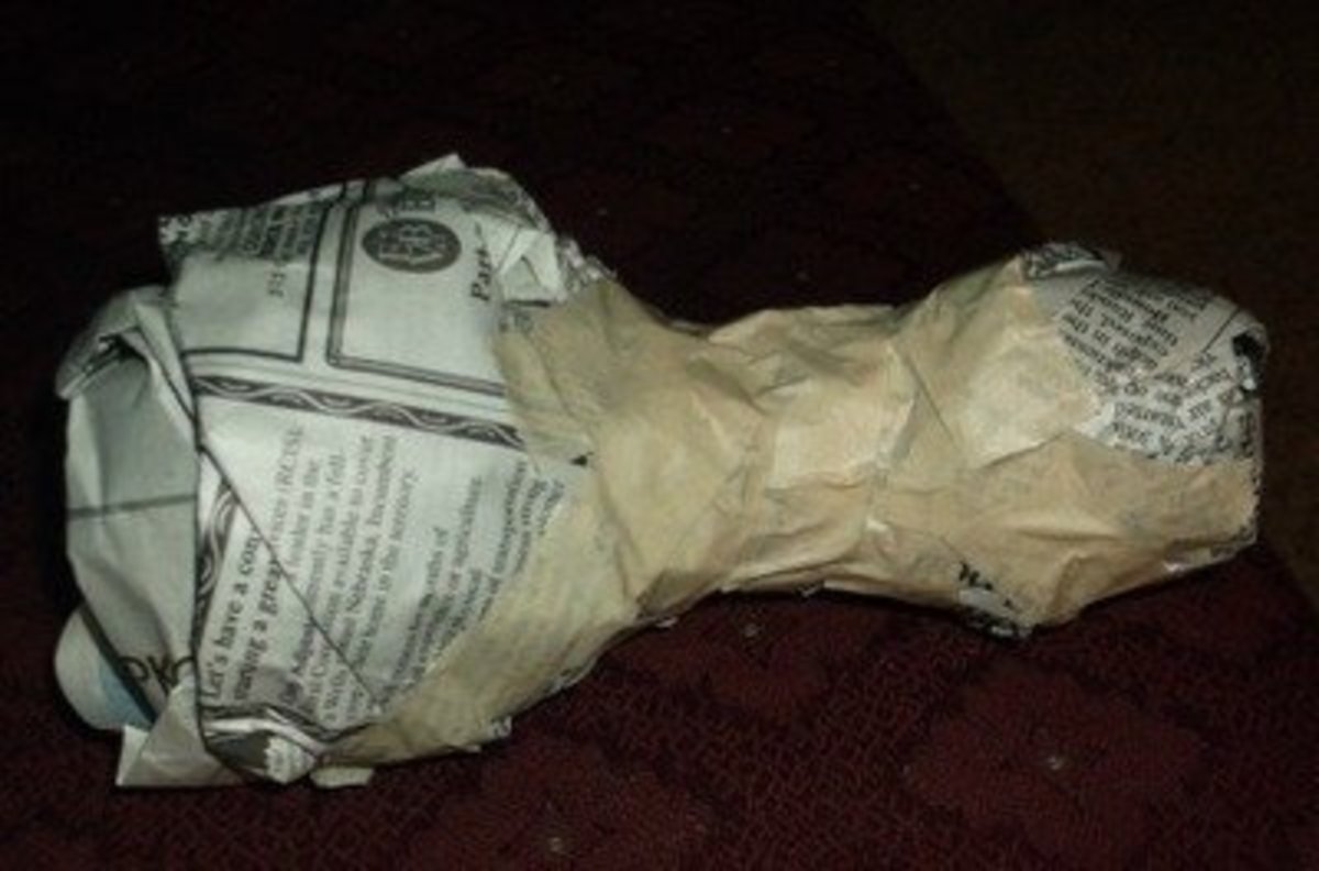 PaperMache Clay Turkey Craft (Thanksgiving Centerpiece) HubPages