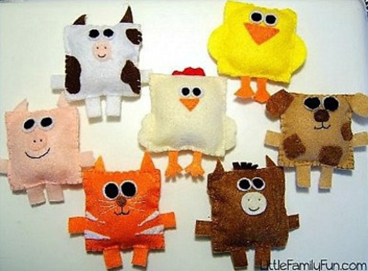 45 Fun and Easy Felt Craft Ideas HubPages